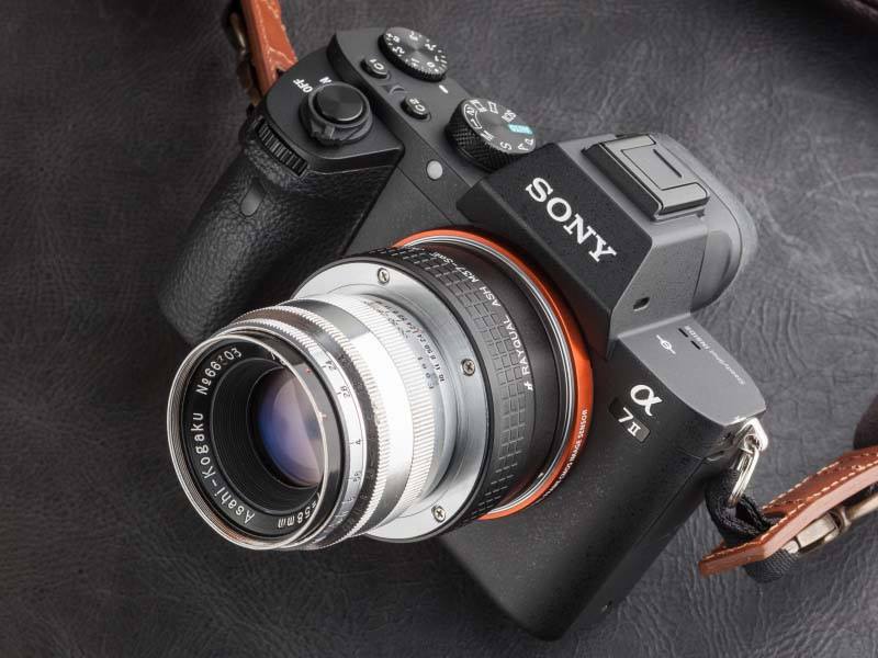 Asahiflex IIa with Asahi Kogaku Takumar 58mm f/2.4 lens installed