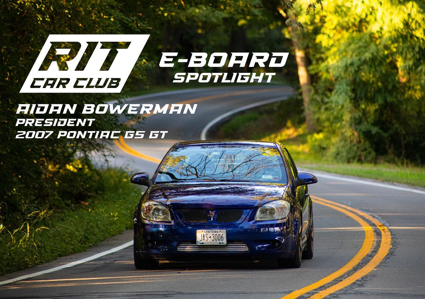 RIT Car Club - 🌟E-BOARD SPOTLIGHT🌟 Hey everyone, my name is Aidan and I ...