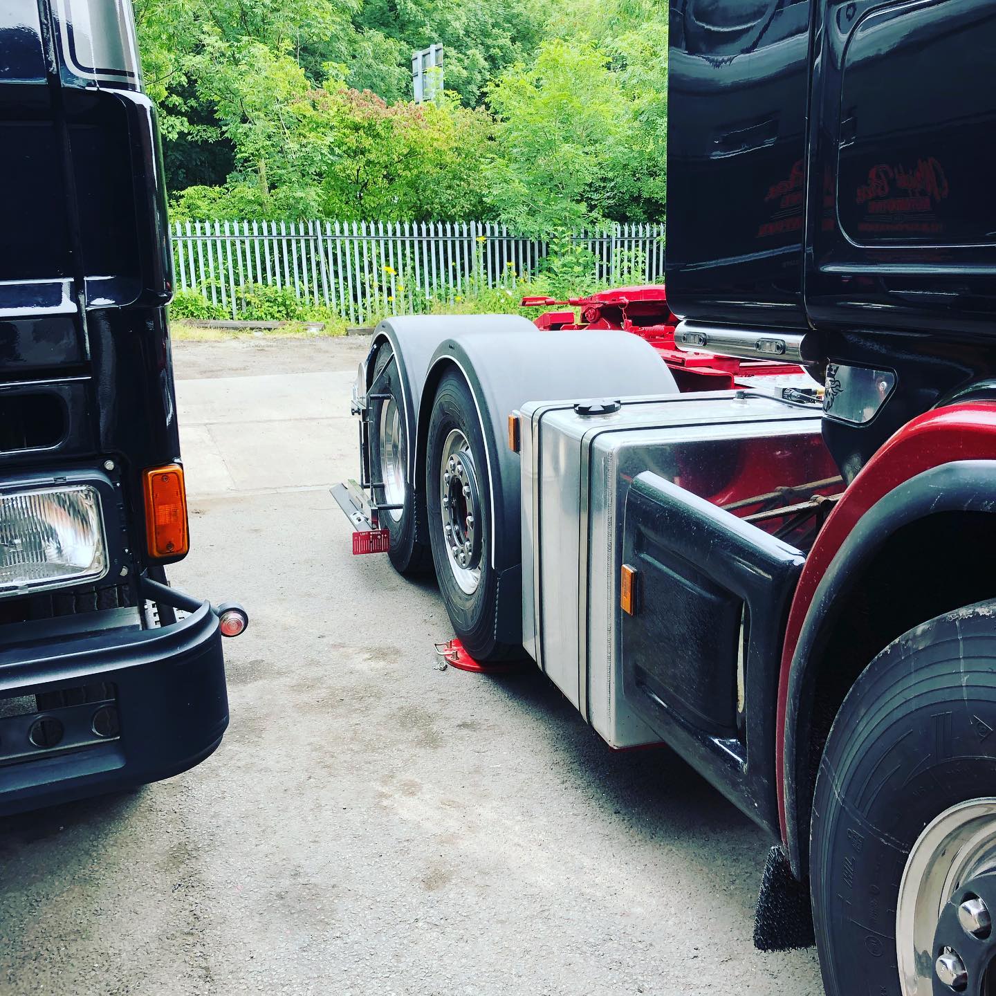 Lovely old Scania... - Direct wheel alignment services ltd
