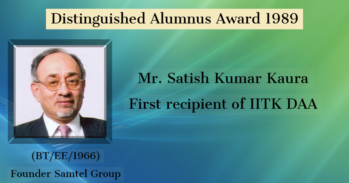 Dean - Mr. Satish Kumar Kaura is an Indian technocrat, industrialist ...