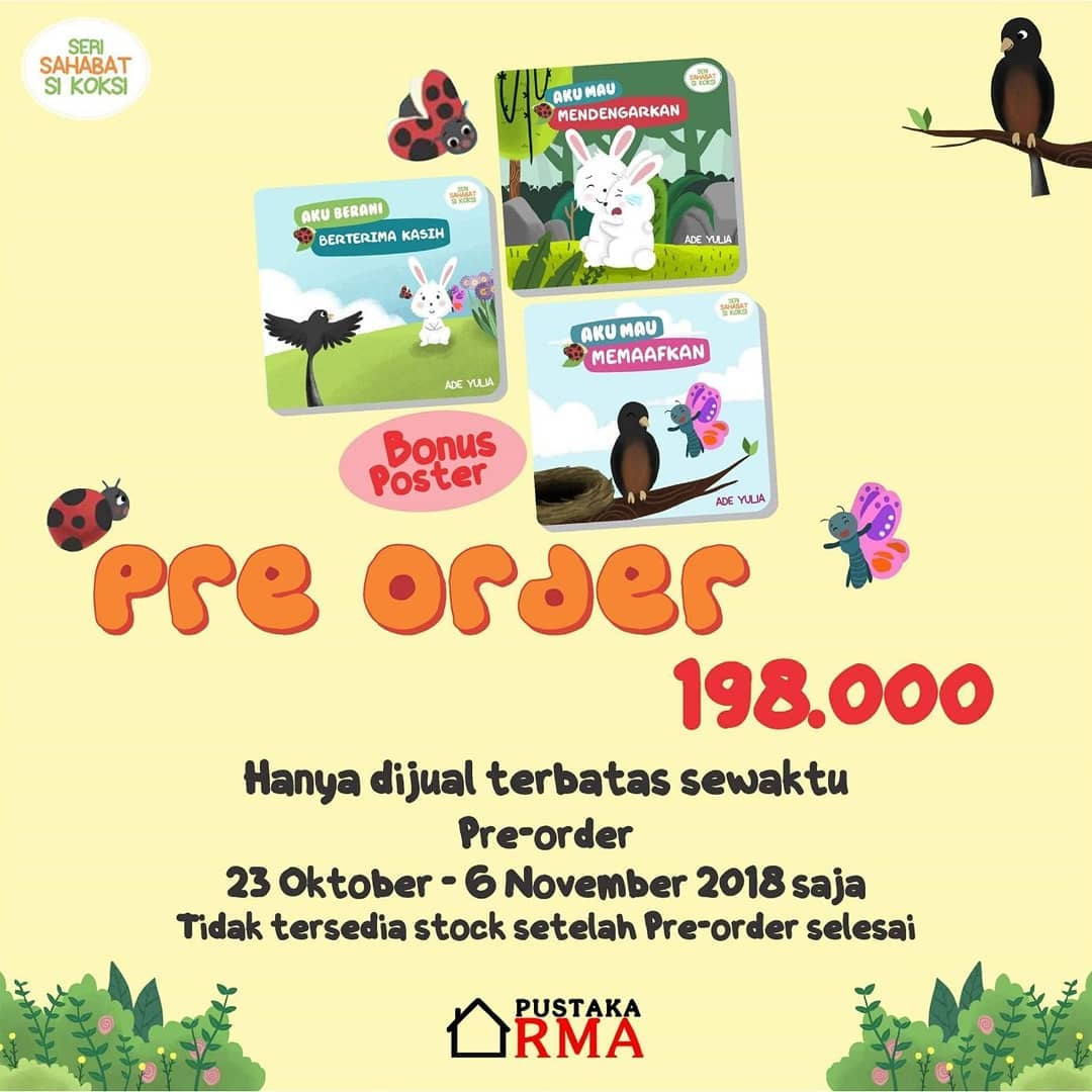 Athalabookstore - 🐞 Masih Ingat sama Si Koksi? 🐞 Itu lho...