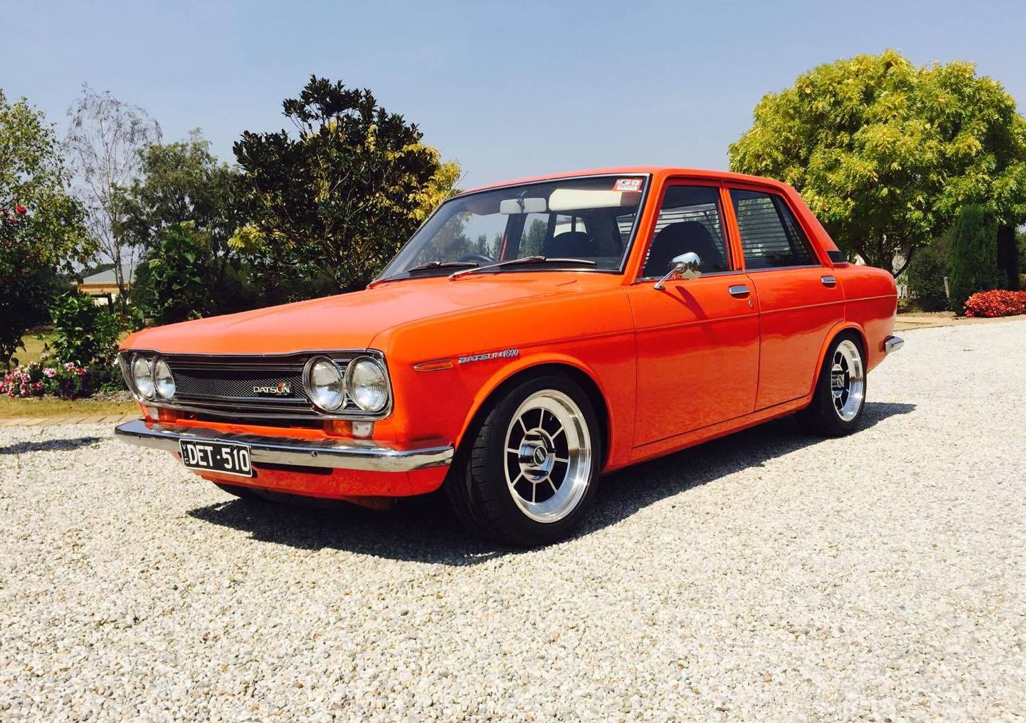Happy Customer: Tony and his Datsun 1600, now with a brand new set