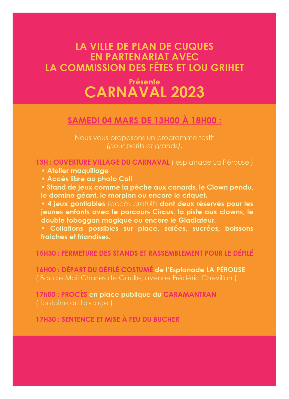 Fête Foraine Plan De Cuques 2022 Date