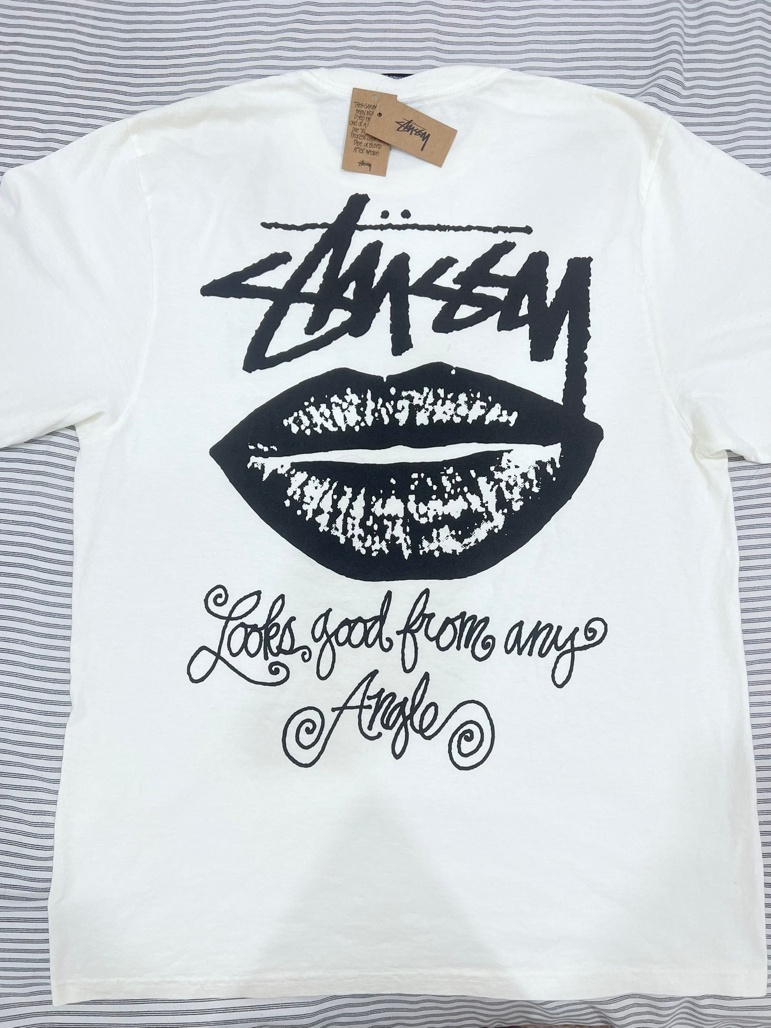 Stussy Any Angle Tee Pigment Dyed Size M | Shop NY | มือ 1 