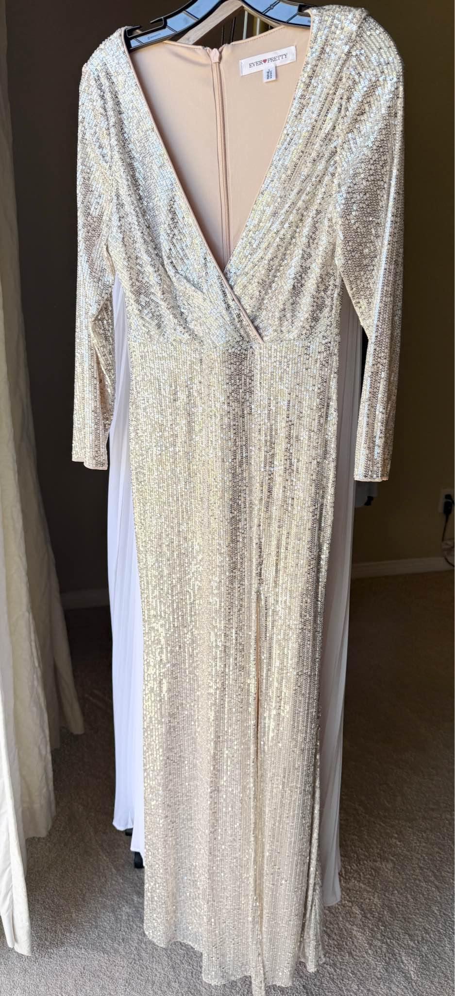 men's champagne dress shirt Men’s Slim Fit Champagne/Gold | Plain Cuff FAMILYGUEST Size:4XL/ US 16 designed with long sleeves 1920s Fashion 1920s Summer