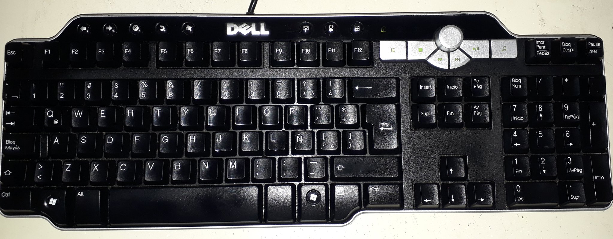 Teclado Dell Sk8135 Excelente Mb Labs Informatica Facebook