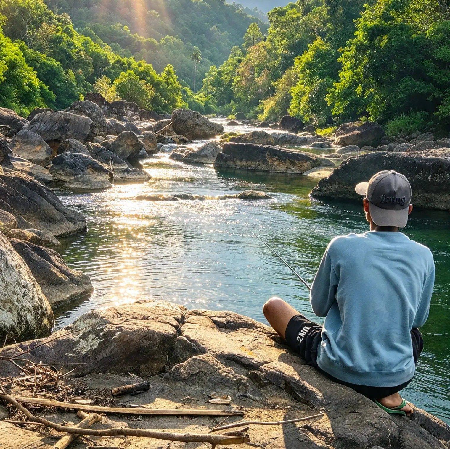I used to get strikes from big fish at this spot quite often. 💥💥 #River ...