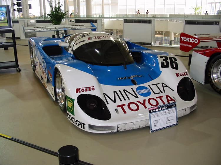 Minolta Toyota 88C-V, a rare Japanese sports prototype