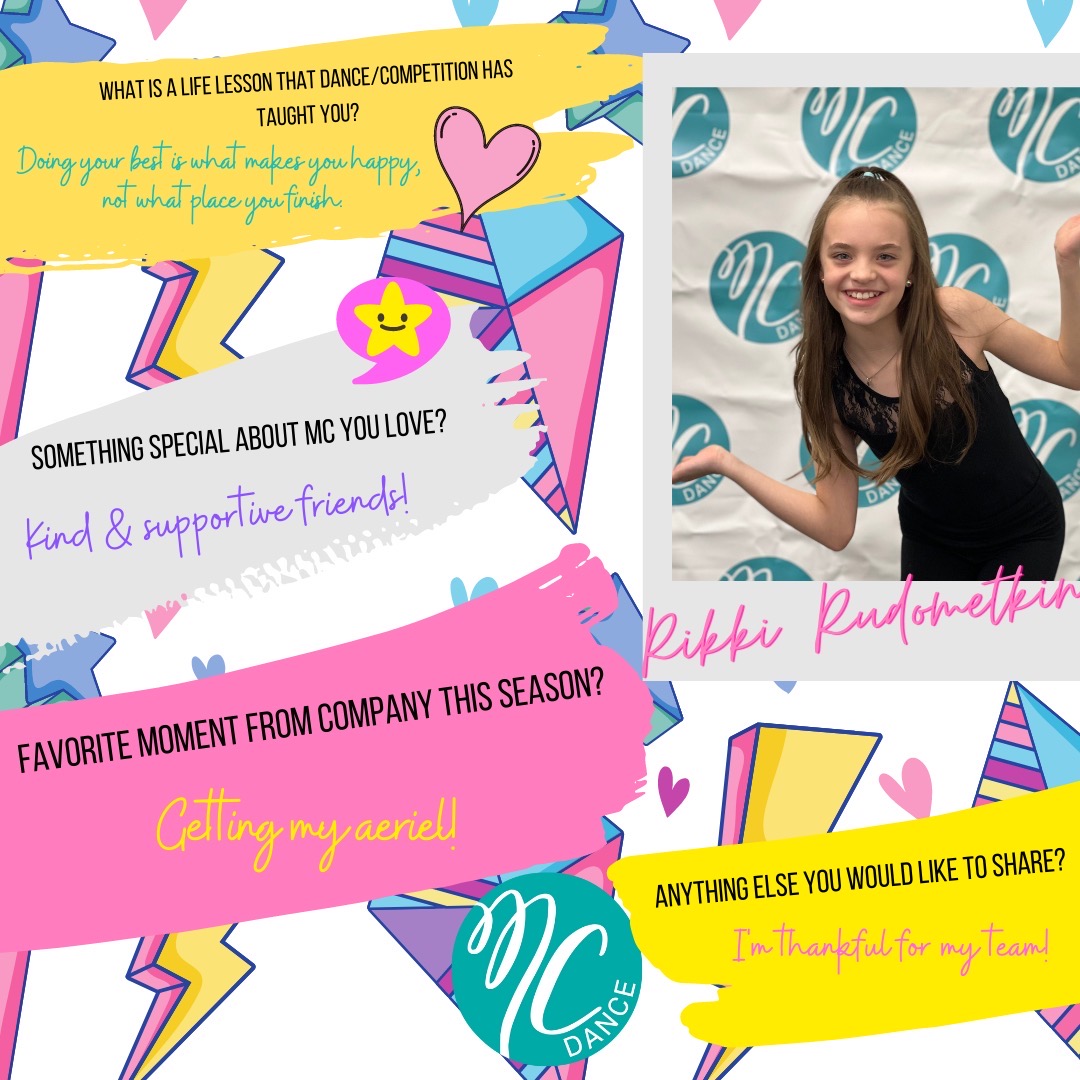 MC Dance - ⭐TEAM SPOTLIGHT⭐RIKKI RUDOMETKIN⭐ Rikki has... | Facebook