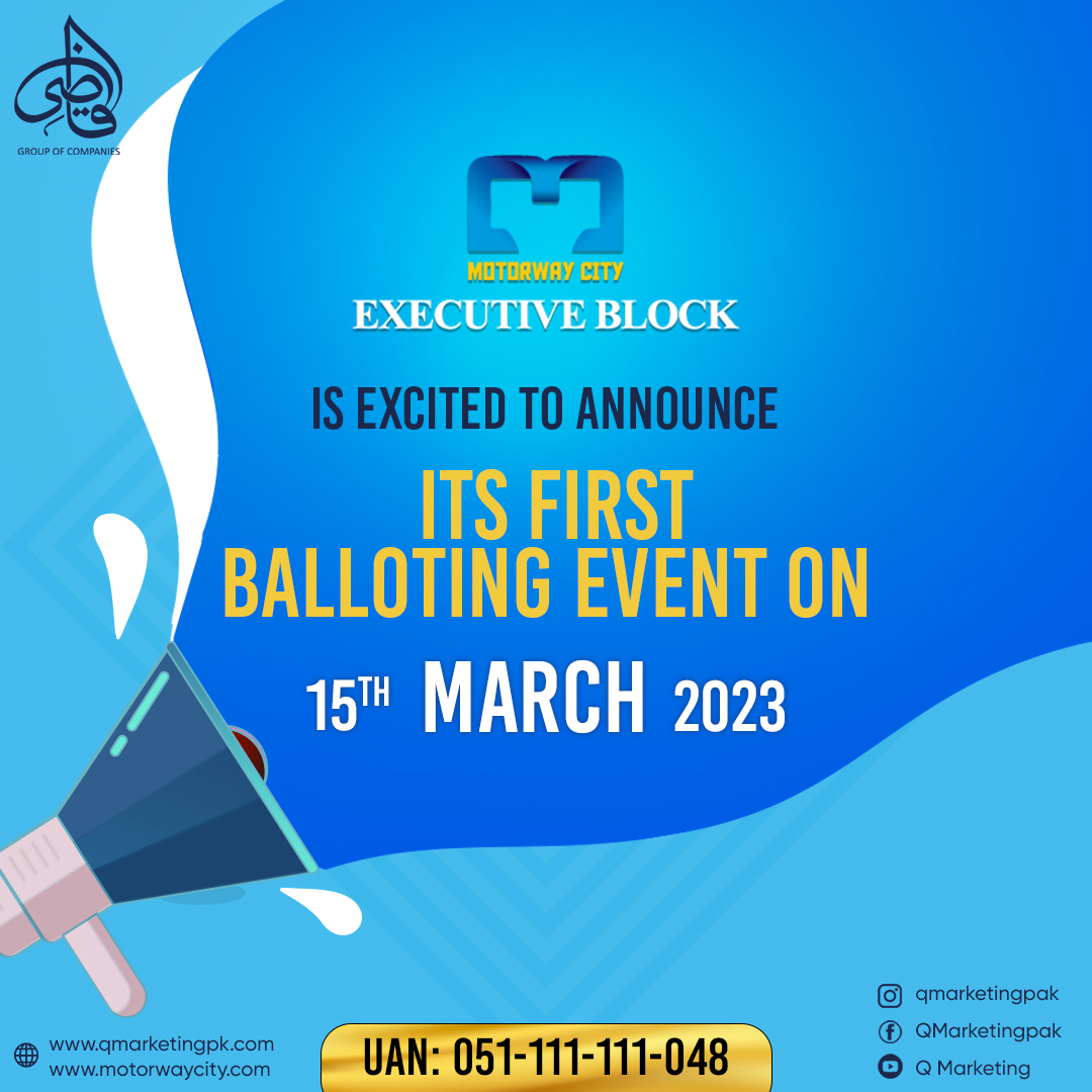 Motorway - STAY TUNED! 📢📢 Motorway city executive block is excited to ...