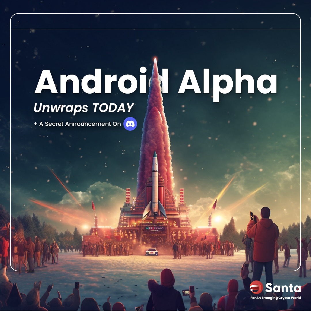 Santa - Start counting down! The engines of reimagination are firing up ...