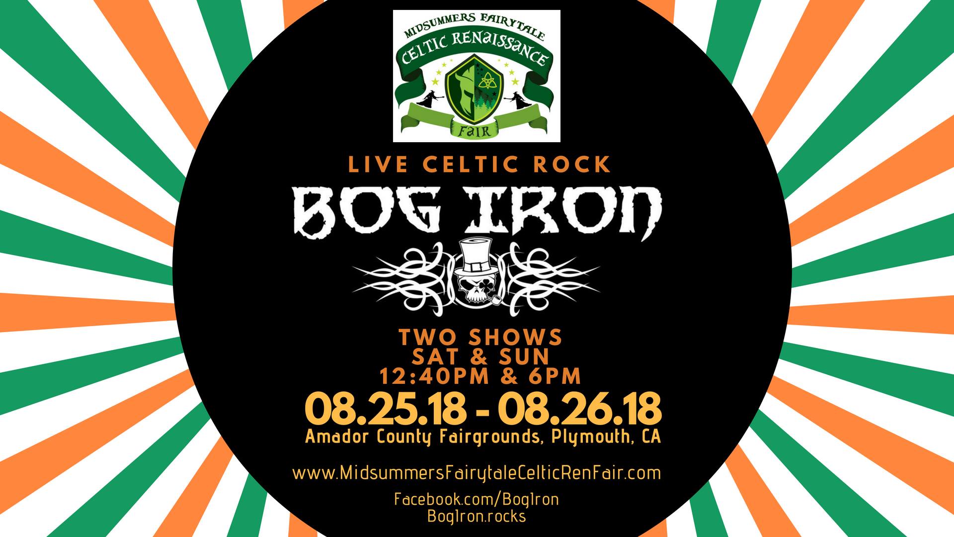 Bog Iron — Amador County Fair and Event Center, 2018-08-26