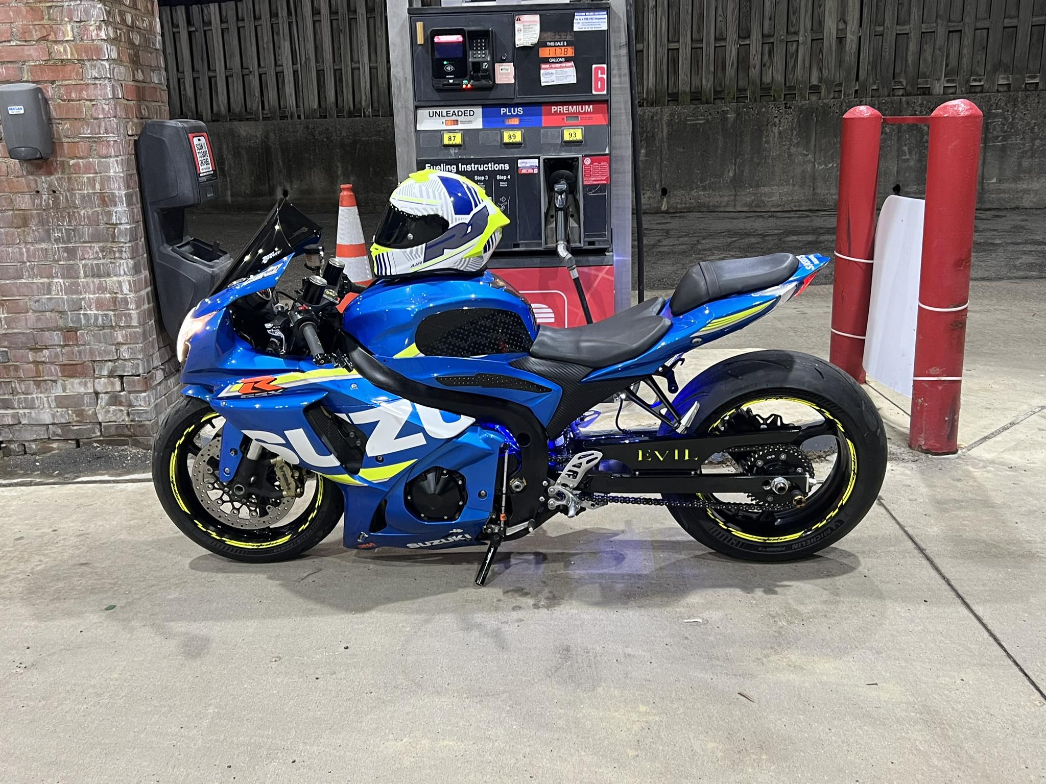 Evil swing arm for GSX-R motorcycle in Columbus, Ohio