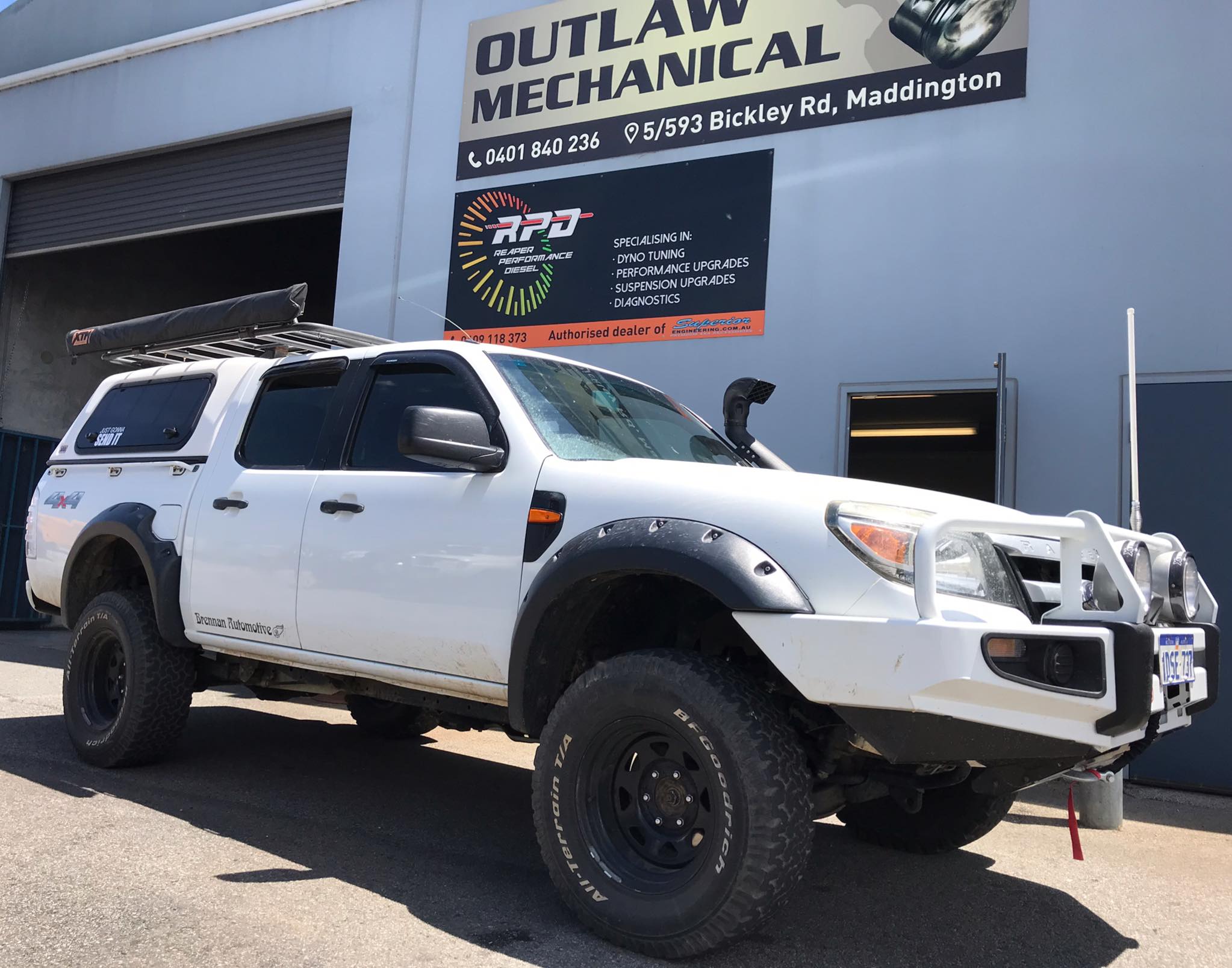 Tidy little Ford Ranger with... - Reaper Performance Diesel | Facebook