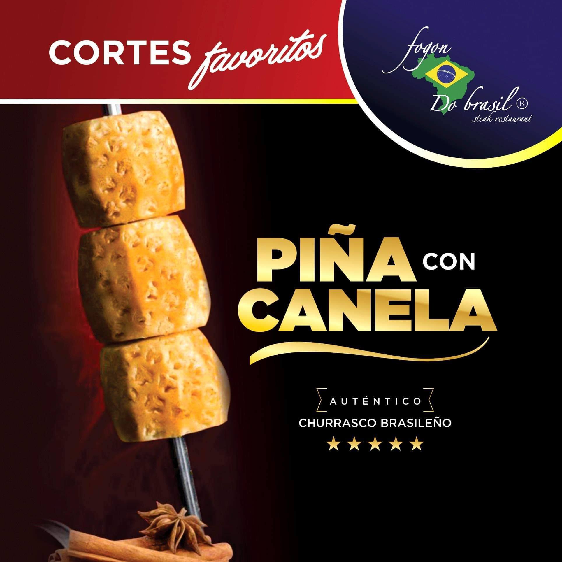 La #piña con #canela es una de... - Fogon Do Brasil Xalapa