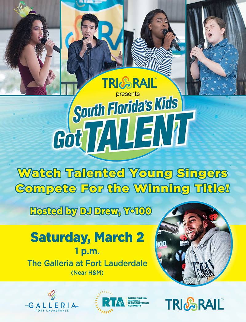 Tri-Rail - Tri-Rail’s “South Florida’s Kids Got Talent”...