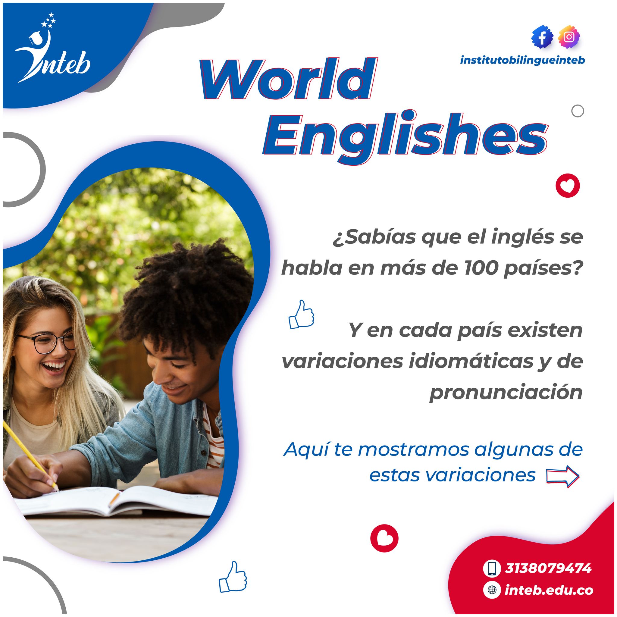 INTEB - 🤩📚🌍 ¡Descubre un mundo de posibilidades con INTEB!...