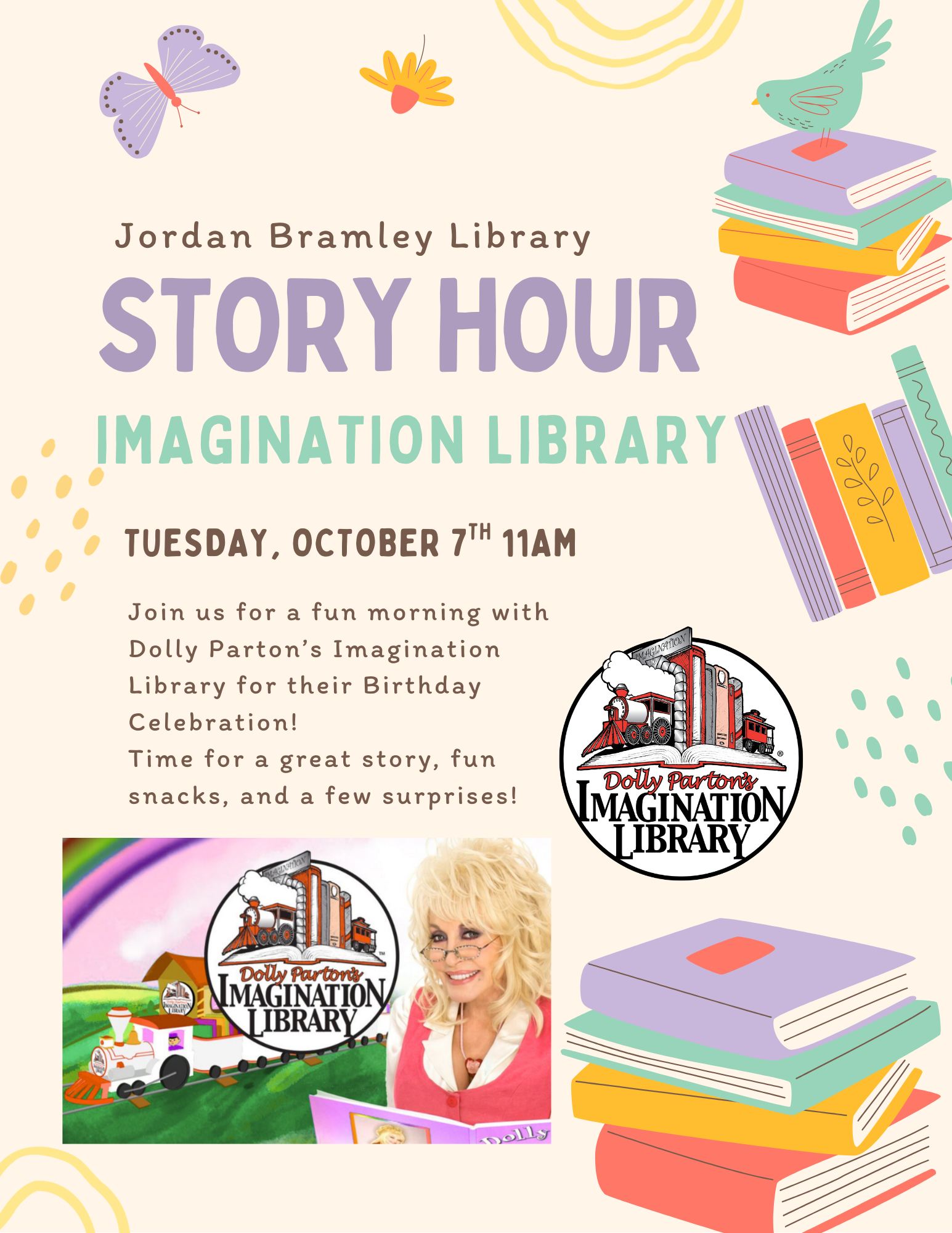 Dolly Parton's Imagination Library Story Hour