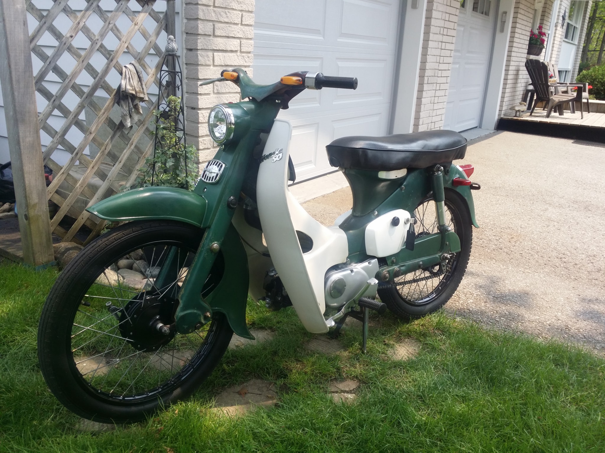 1965 Honda 50 Cub. Over a million sales through the years. Very 