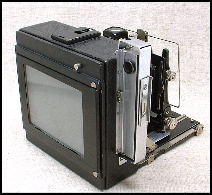 Ica Ideal 225 large format camera with Zeiss Jena Tessar lens