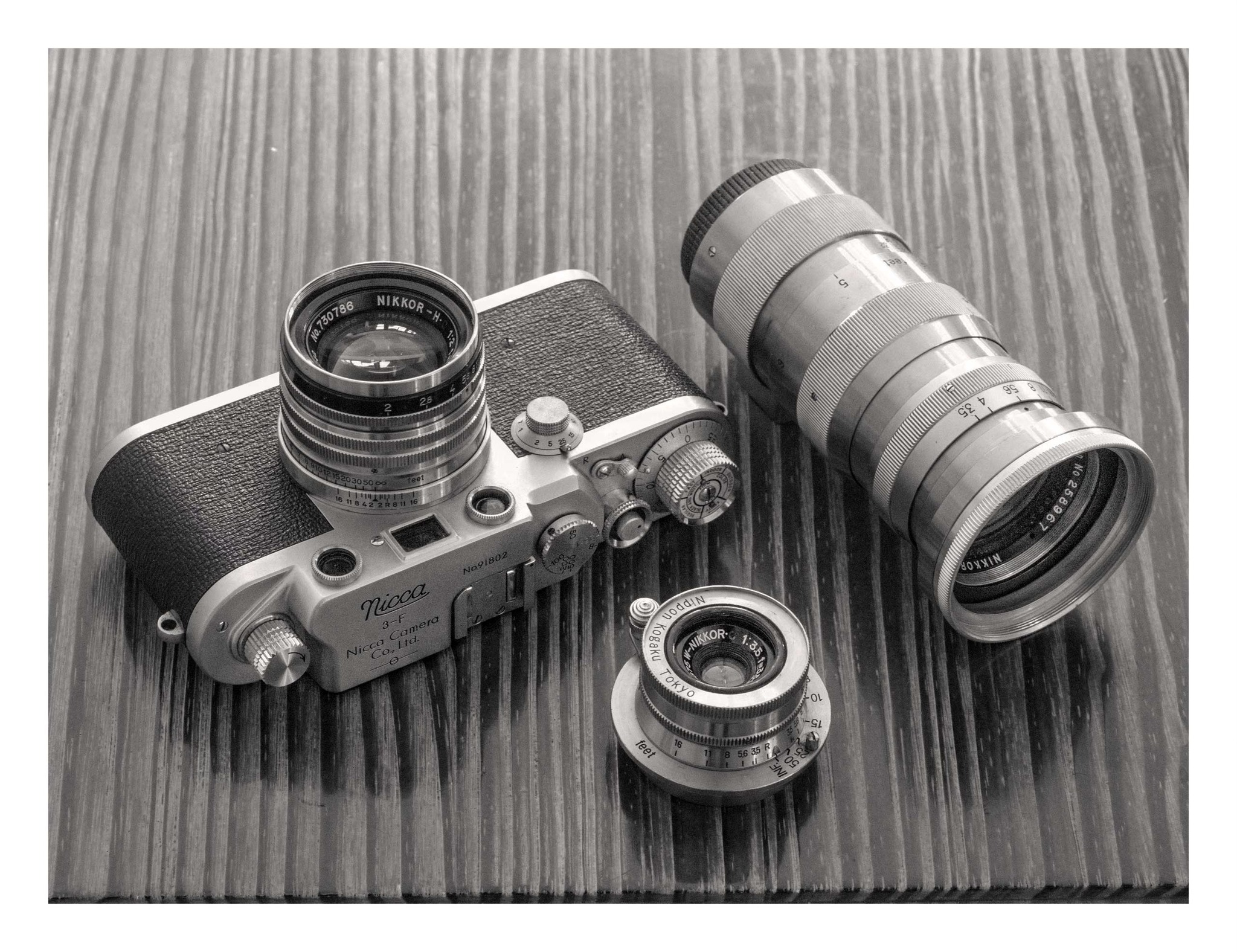 Nikca 3f with nikkor lens