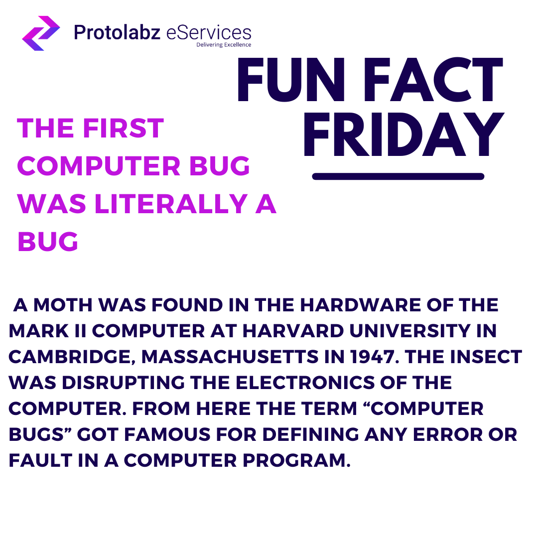 LifeatProtolabz - Fun Fact Friday- The first computer bug... | Facebook