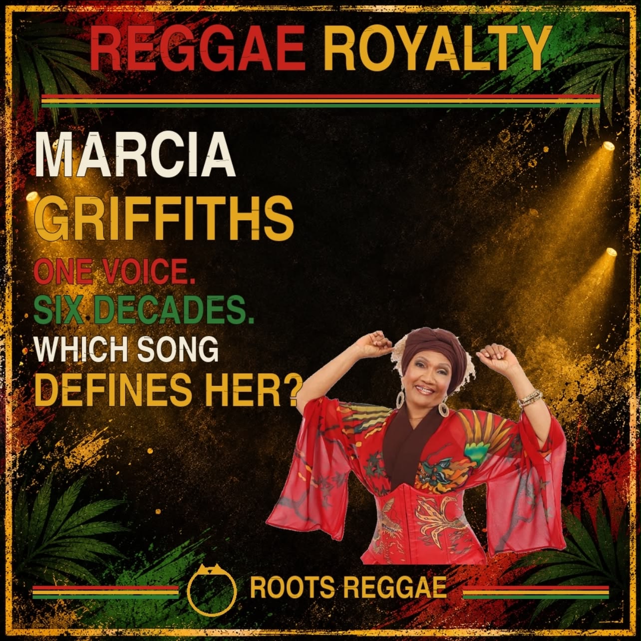 Marcia Griffiths has carried Jamaican music across generations
