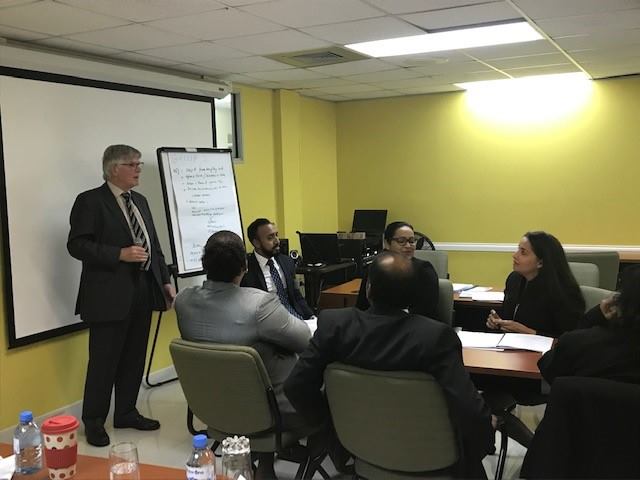 ⚖️From 18 - 21 March 2019 Howard Riddle CBE visited Trinidad and Tobago ...