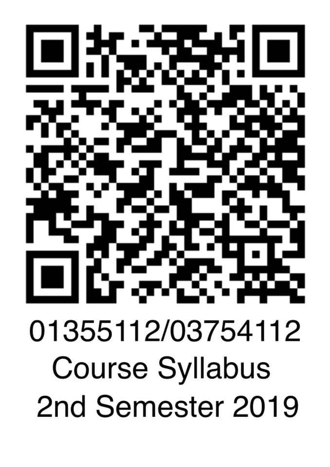 QR code แจ้ง Course Syllabus... - Division of English KU KPS