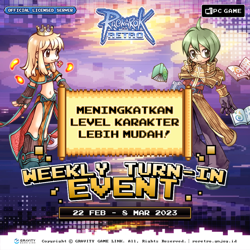 Ragnarok Retro - 📣 Tingkatkan Level Karakter Kamu Sekarang Jadi Lebih ...