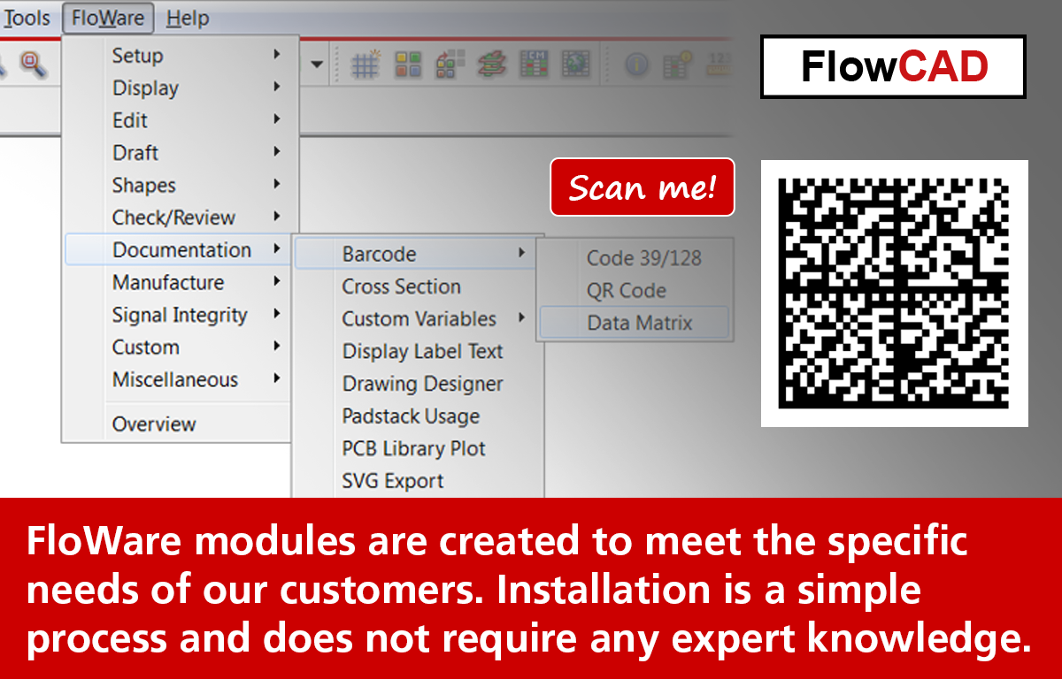 FlowCAD - New #FloWare module Barcode Generator: With new...