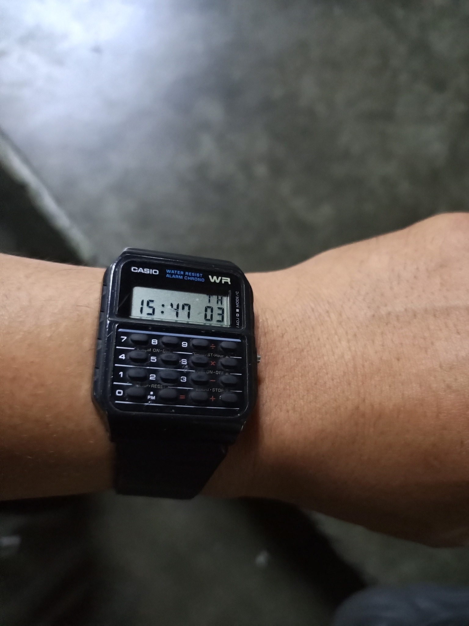 The Casio Data Bank Telememo 50 Micro Cosmos model DBC-63