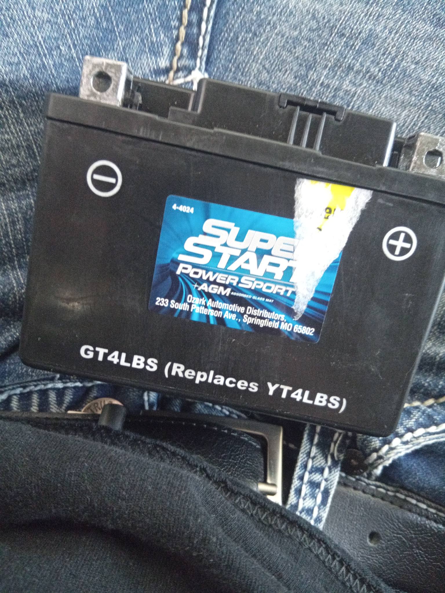 A What battery do y'all use? Just bought first z125 pro off