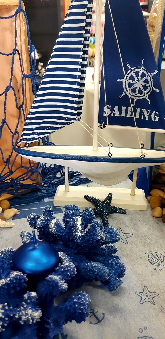 Stand Bougie Poulpe Marine Résine - Décoration Nautique Table Océan