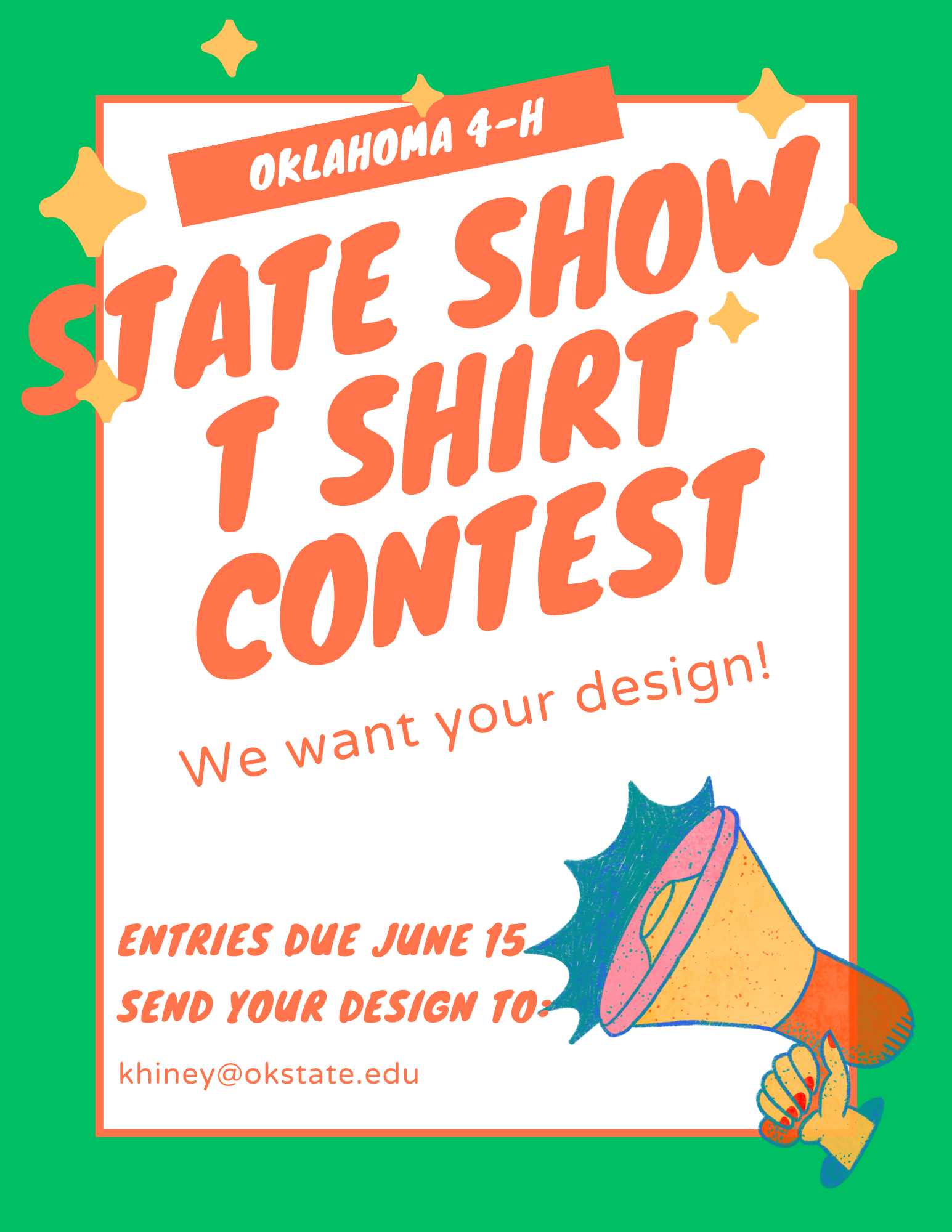 OSU Horse - We need your designs for the 2023 State 4-H...