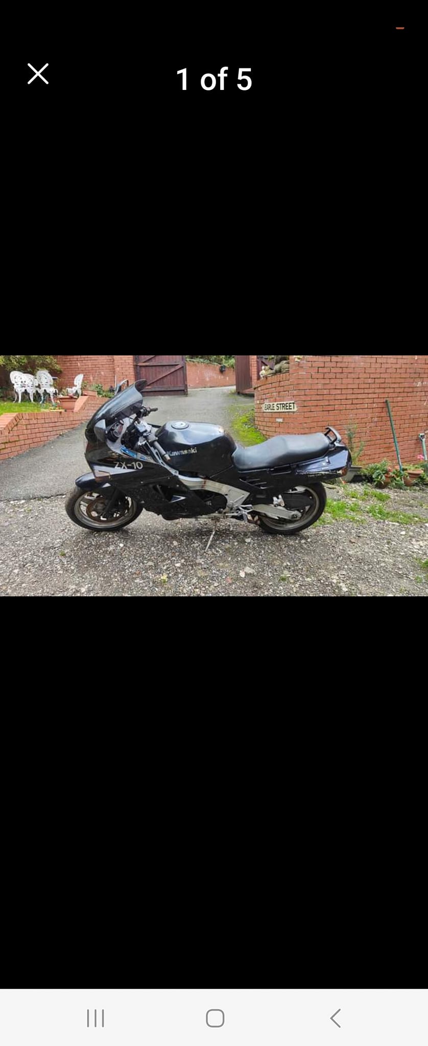 Restoring 1989 Kawasaki ZX10