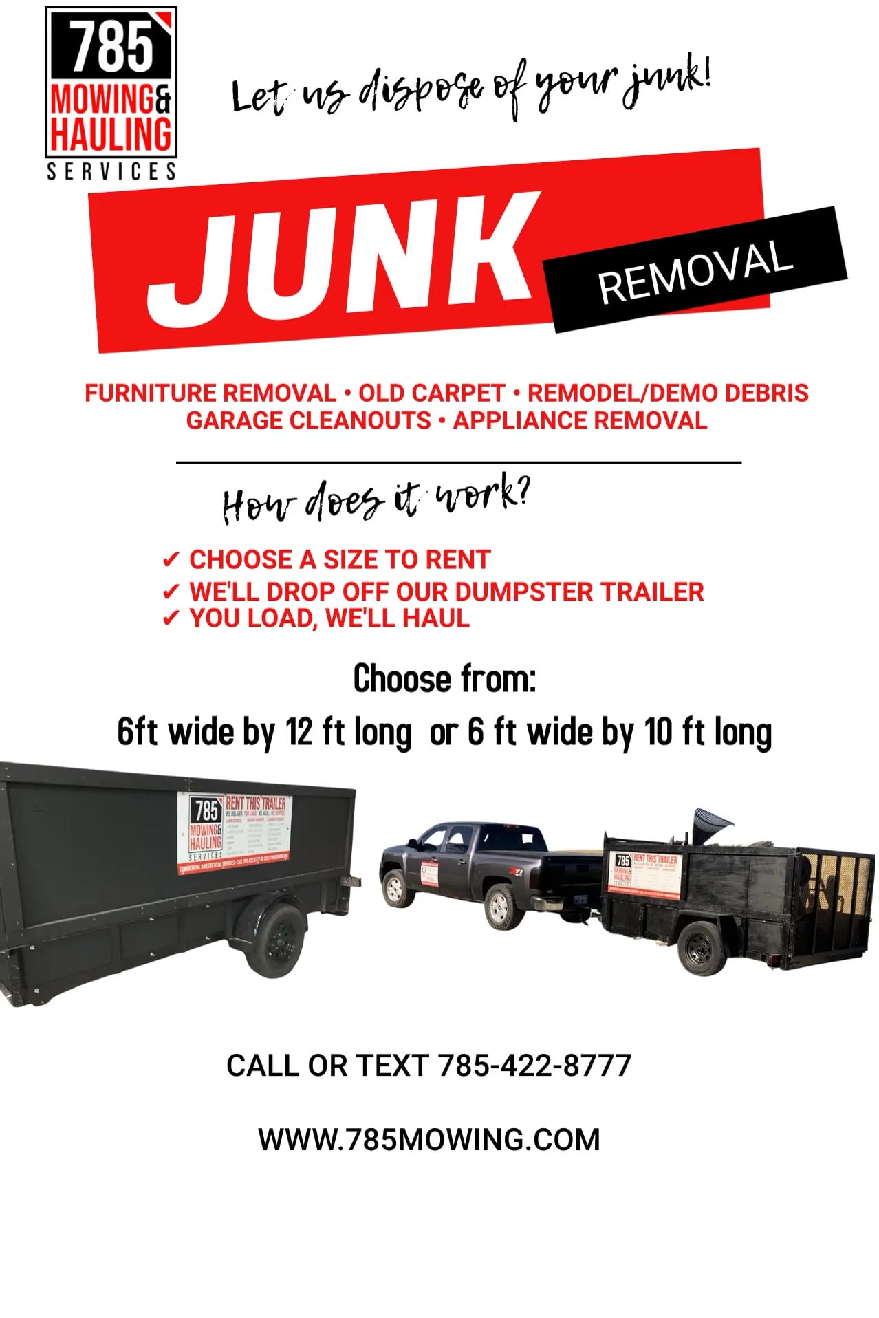 785 - Hey everybody! We have been so busy! We are booked for yard ...