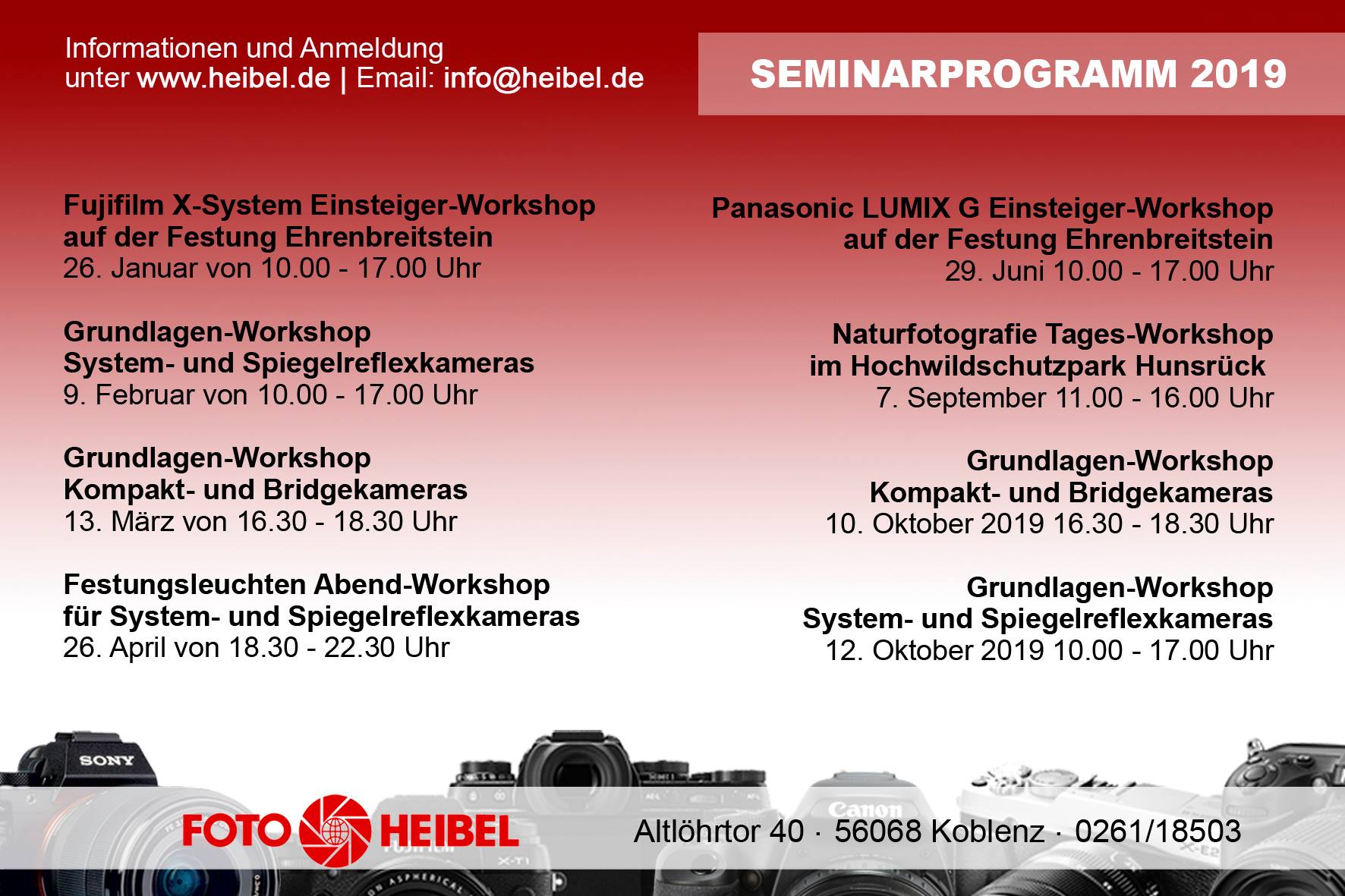Unser neues Seminarprogramm ist da!... - Foto Heibel GmbH | Facebook