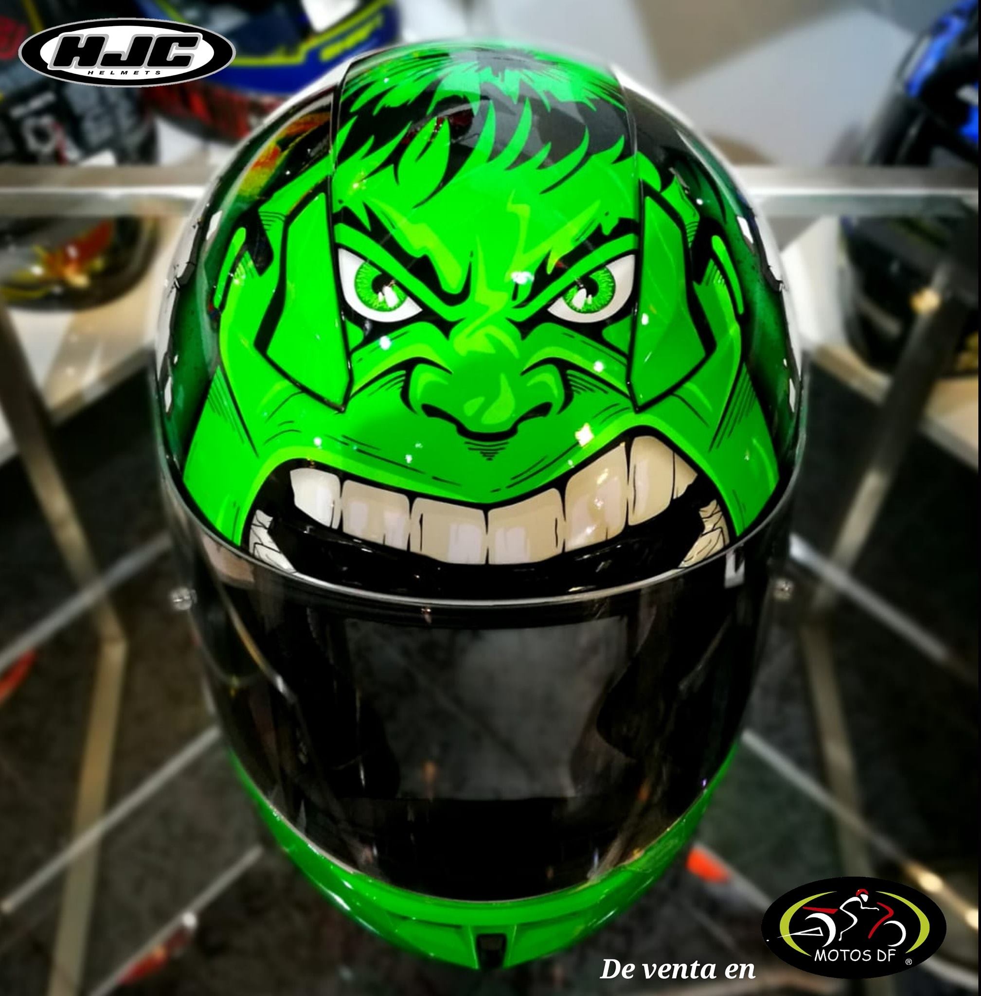 HJC CL-17 HULK es el casco ideal para los que gustan de un casco 