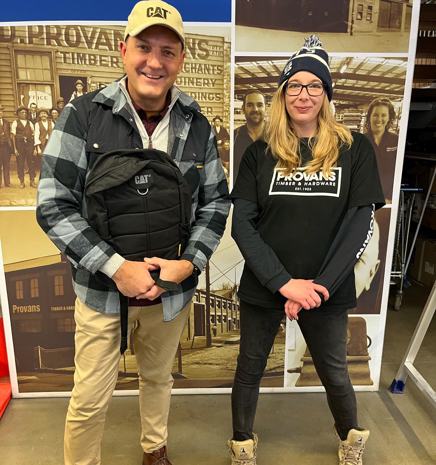 Congratulations Dan! Winner... - Provans Timber and Hardware | Facebook