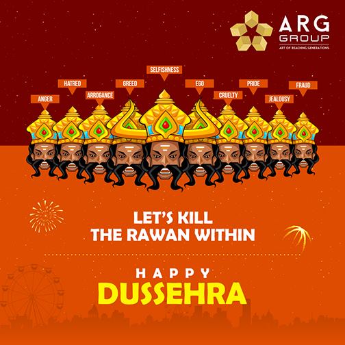 The day of victory of good over... - ARG Group Rajasthan | Facebook