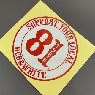 バイク SUPPORT 81 WORLD ステッカー