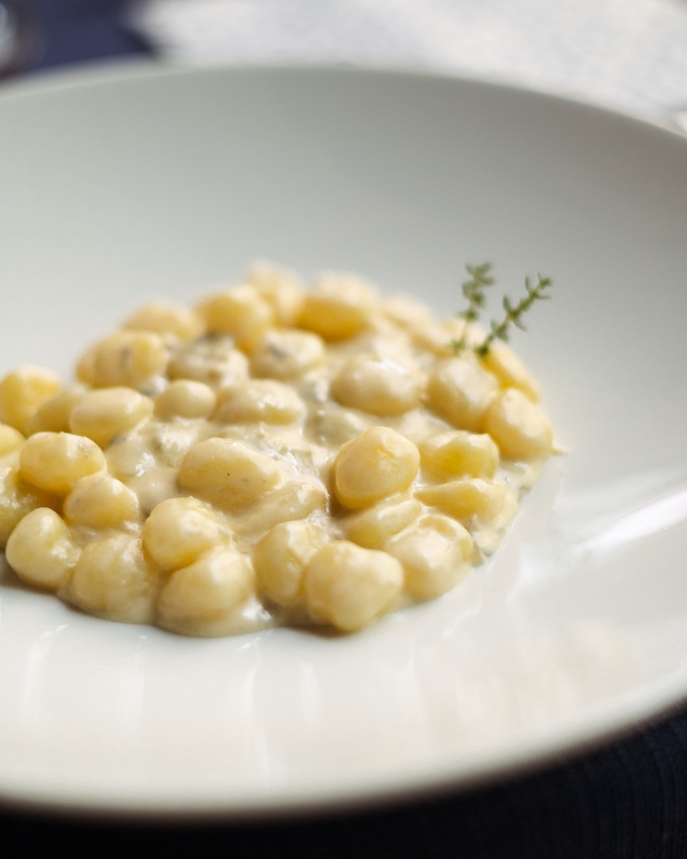 Piero - La salsa ai quatto formaggi e gli gnocchetti di patate, il ...
