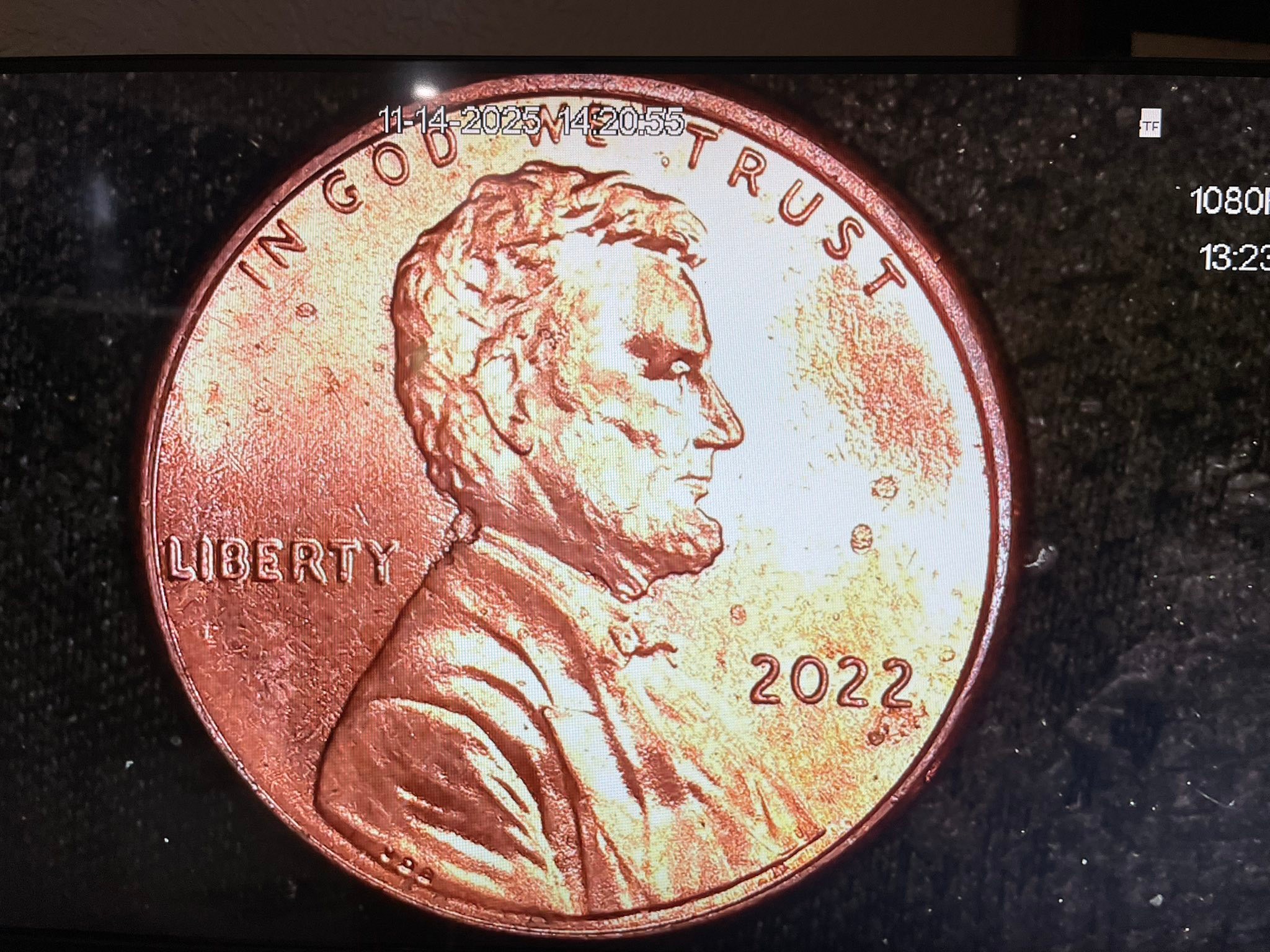 What is the error name for this 2022 penny with missing design