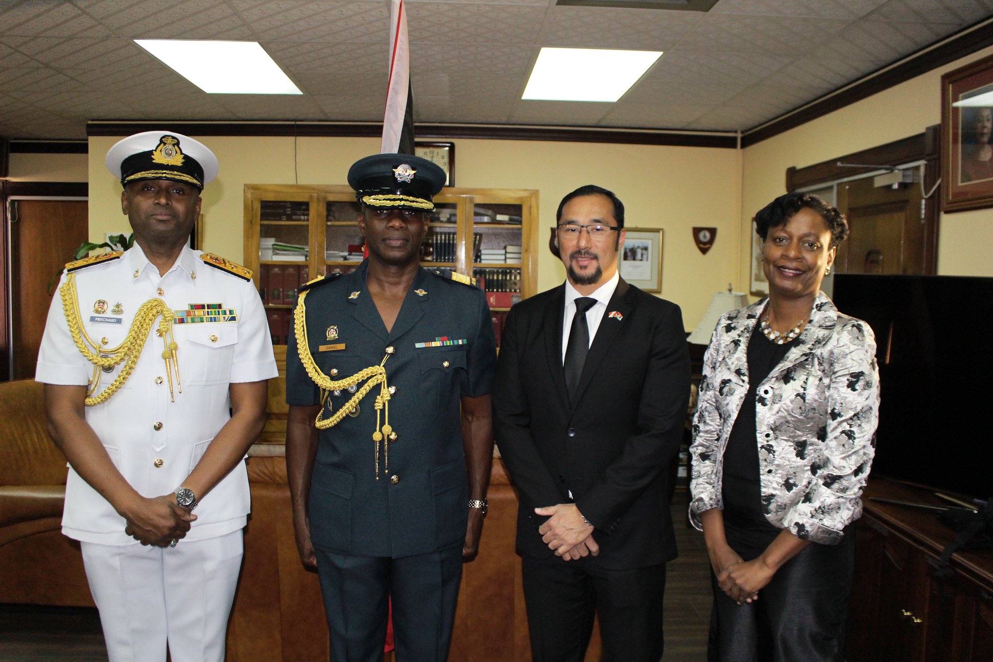 Trinidad and Tobago Defence Force - The Chief of Defence Staff Rear ...