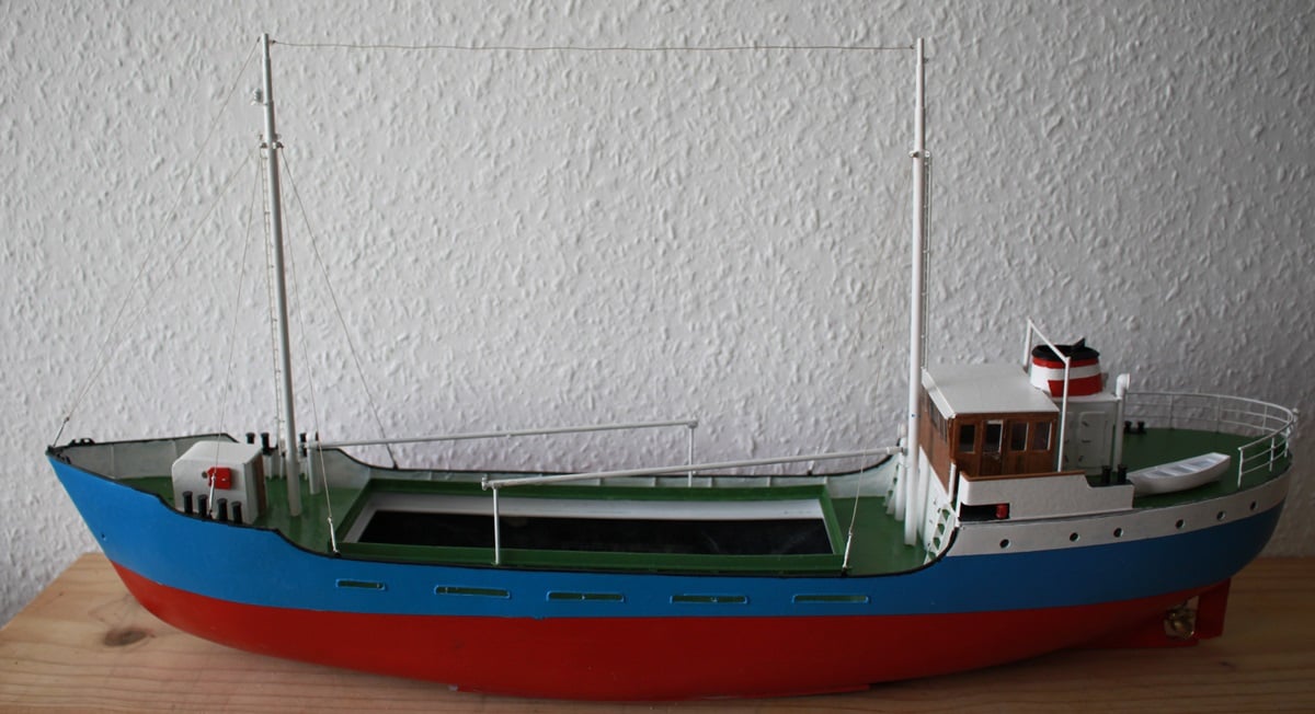 MS SAMKA Modellbausatz / model kit... - Rex-Schiffsmodelle