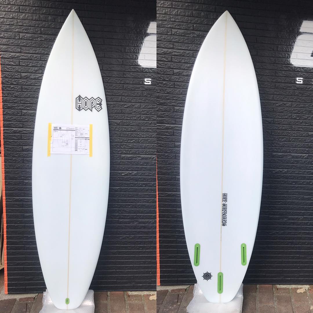 アークサーフガレージ - HOPE surfboards 6.1.old man ＃体力低下の 