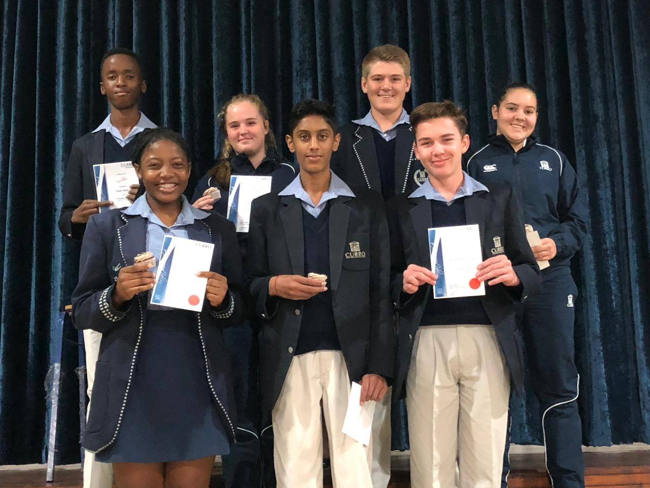 Our top academic learners from Grade 8... - Curro Bankenveld | Facebook