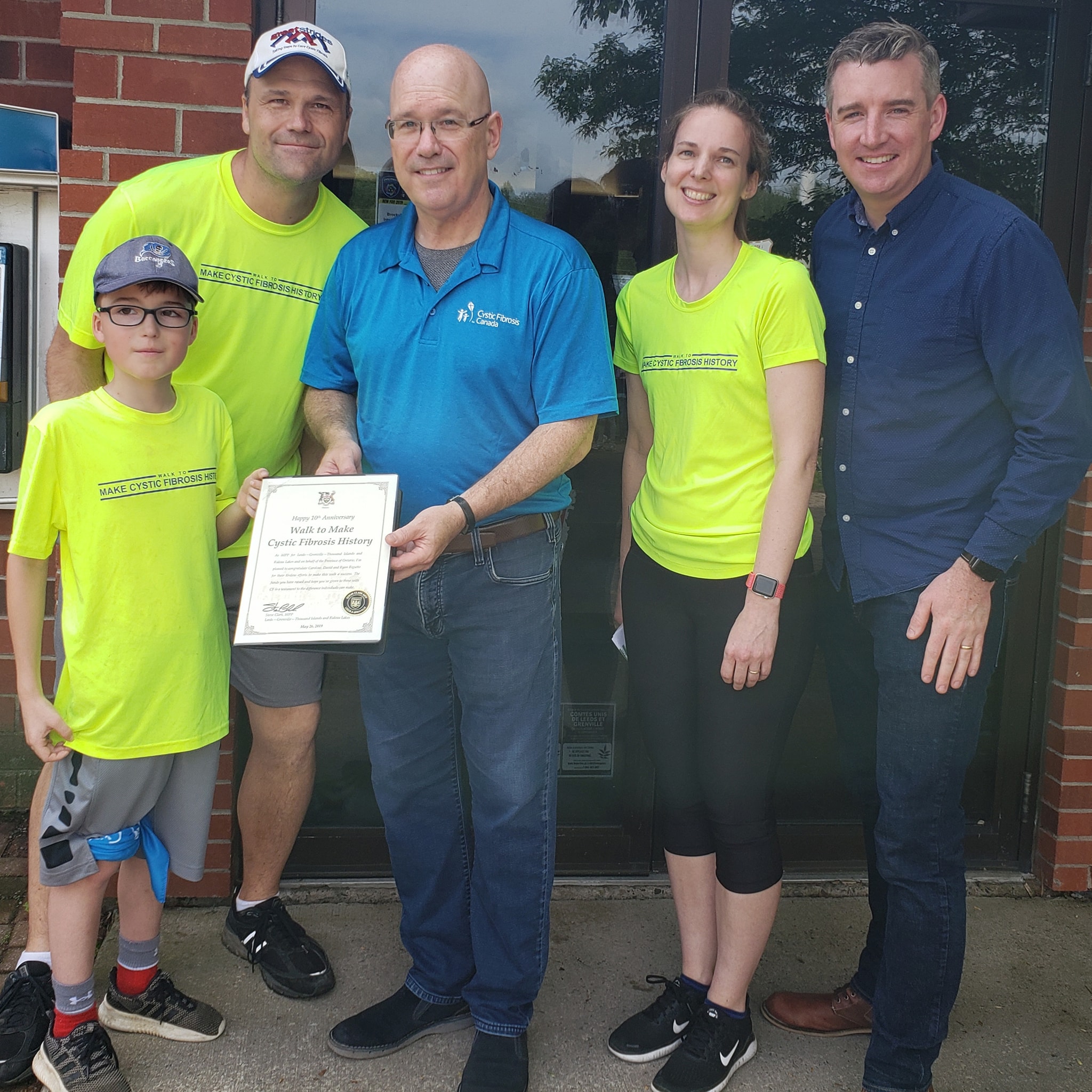 Steve Clark - With MP Michael Barrett to congratulate... | Facebook