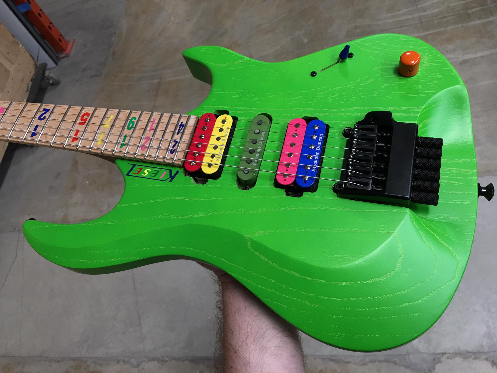 The only way to make the Jason Becker Numbers Osiris more shred is